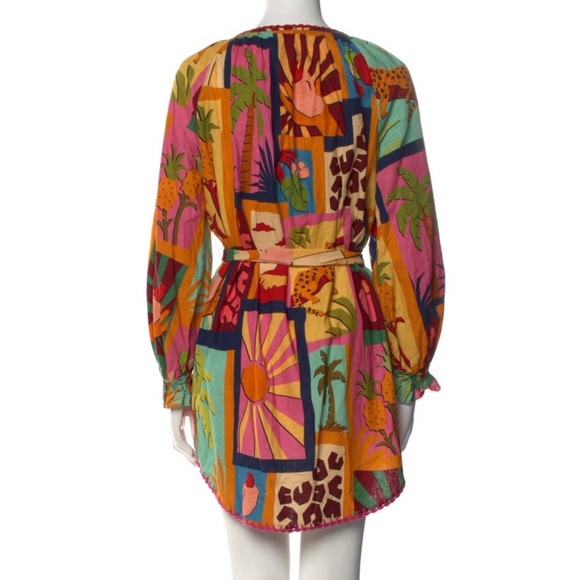 Farm Rio tunic dress beach coverup size S - Picture 4 of 11